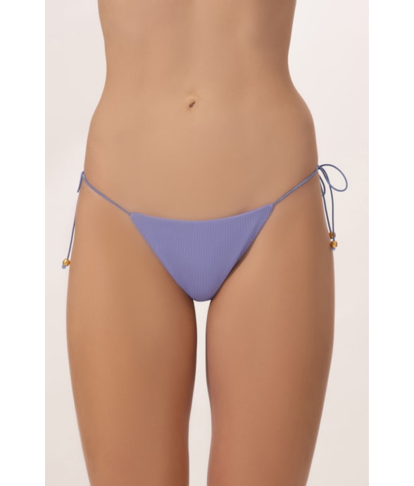 Calcinha Lacinho Canelado Pacific Old Purple