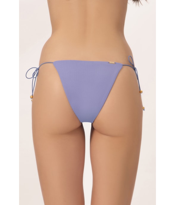 Calcinha Lacinho Canelado Pacific Old Purple