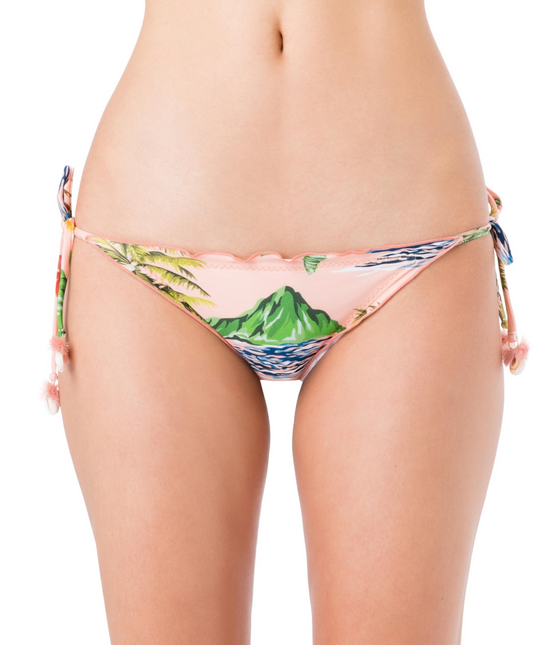 Calcinha Lacinho Frufru Aloha Rosa