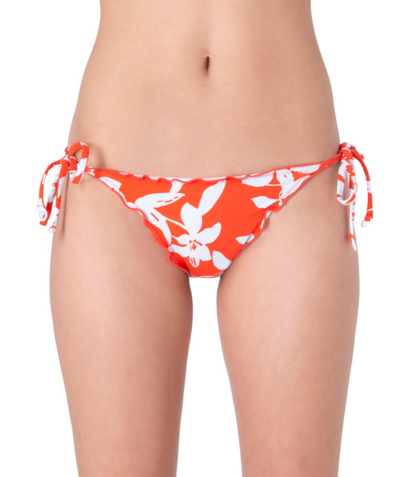Calcinha Lacinho Frufru Caraíva Vermelho