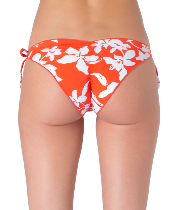 Calcinha Lacinho Frufru Caraíva Vermelho
