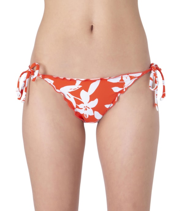 Calcinha Lacinho Frufru Caraíva Vermelho