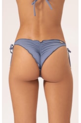 Calcinha Lacinho Frufru Clássicos Azul Seco