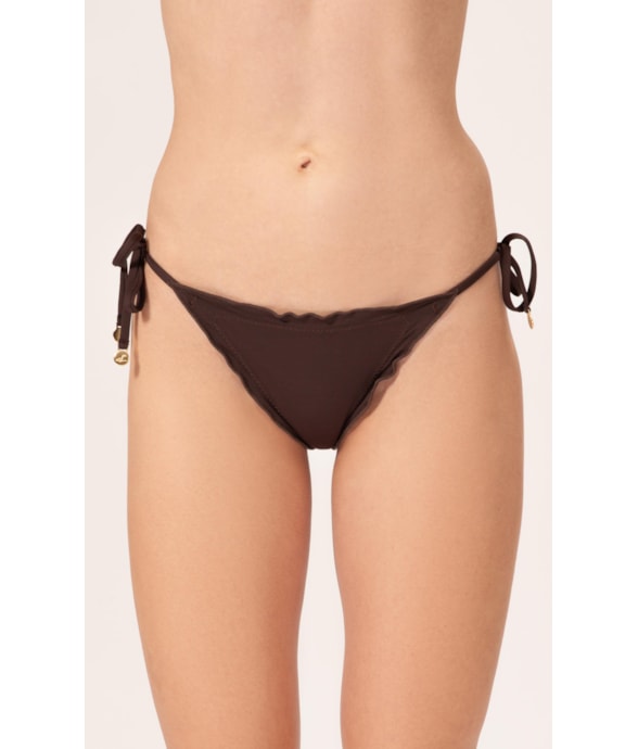 Calcinha Lacinho Frufru Clássicos Cafe