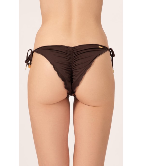 Calcinha Lacinho Frufru Clássicos Cafe