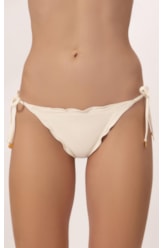 Calcinha Lacinho Frufru Clássicos Off White