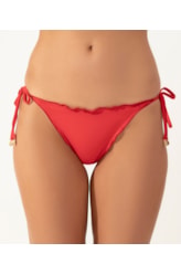 Calcinha Lacinho Frufru Classicos Vermelho