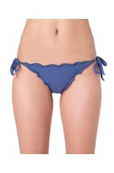 Calcinha Lacinho Frufru Crochet Azul Claro