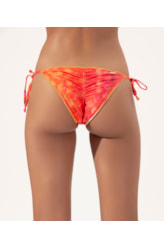 Calcinha Lacinho Frufru Essence Laranja