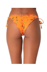 Calcinha Lacinho Frufru Fruteria Laranja