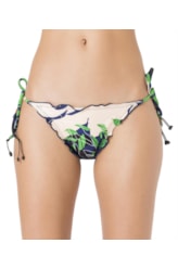 Calcinha Lacinho Frufru Guarana Estampado