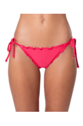 Calcinha Lacinho Frufru Microfibra Pink