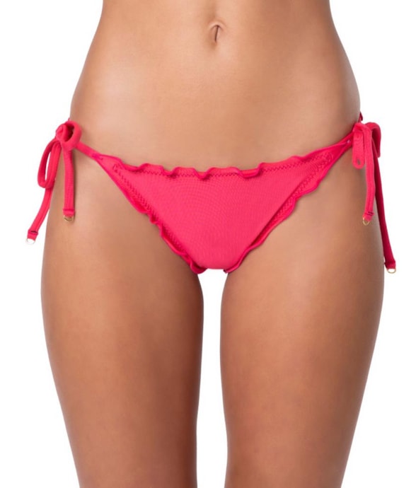 Calcinha Lacinho Frufru Microfibra Pink