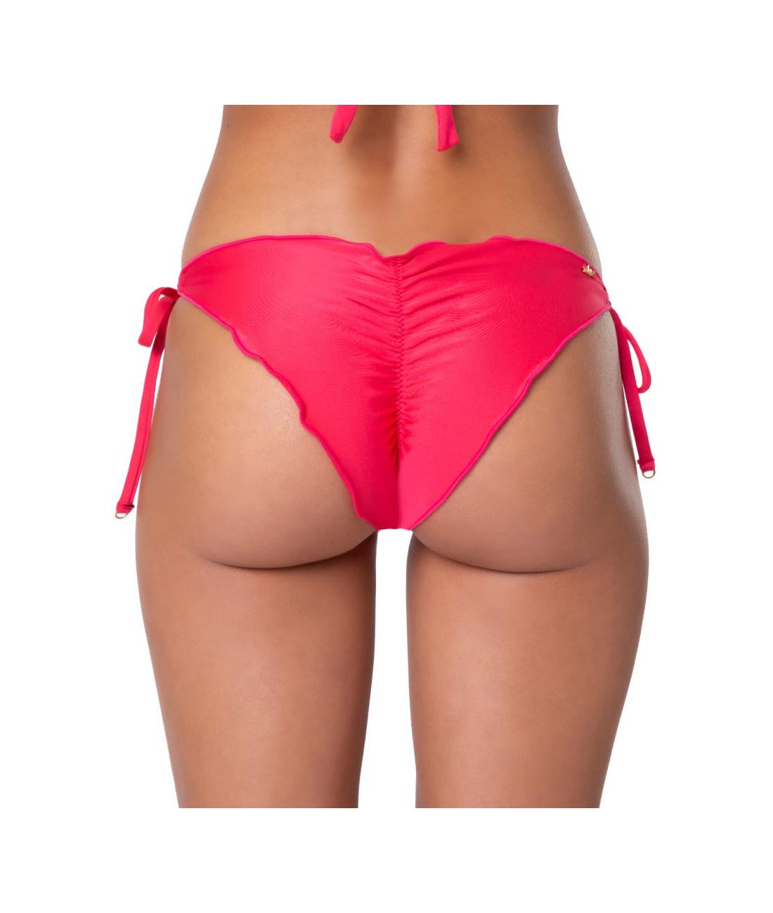 Calcinha Lacinho Frufru Microfibra Pink