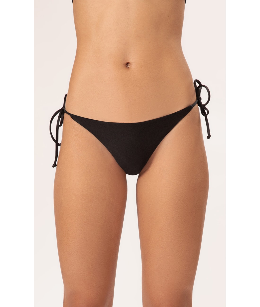 Calcinha Lacinho Junto Satin Skin Preto