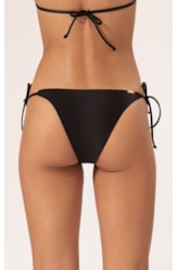 Calcinha Lacinho Junto Satin Skin Preto