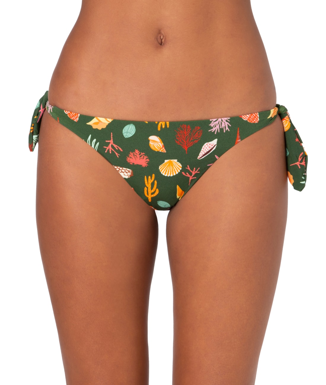 Calcinha Lacinho Largo Tetis Verde Escuro