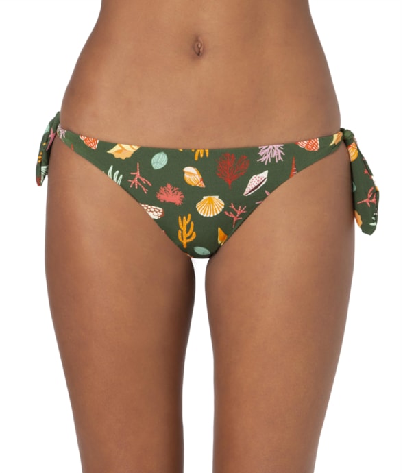Calcinha Lacinho Largo Tetis Verde Escuro