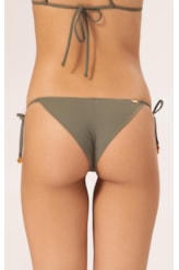 Calcinha Lacinho Mini Miracle Up Air Sense Verde Militar