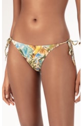 Calcinha Lacinho Mini Miracle Up Bem-Te-Vi Azul Seco