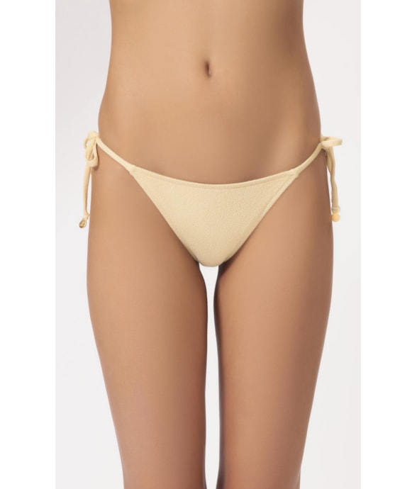 Calcinha Lacinho Mini Miracle Up Bobby Amarelo Manteiga