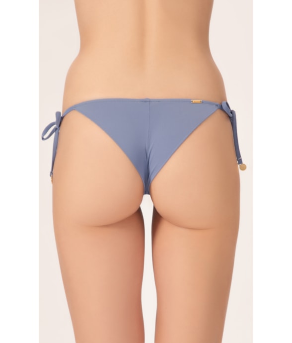 Calcinha Lacinho Mini Miracle Up Classicos Azul Seco