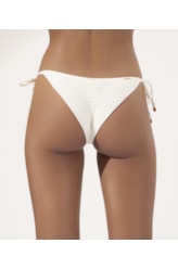 Calcinha Lacinho Mini Miracle Up Jacquard Off White