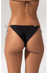 Calcinha Lacinho Mini Miracle Up Minimal Preto