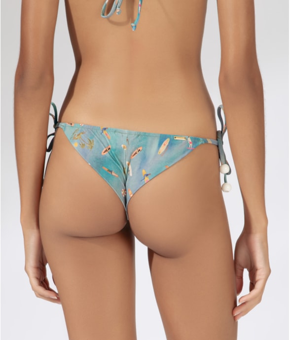 Calcinha Lacinho Mini Miracle Up Surf Azul Bic