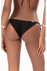 Calcinha Lacinho Mini Miracle Up Swarovski Re Preto