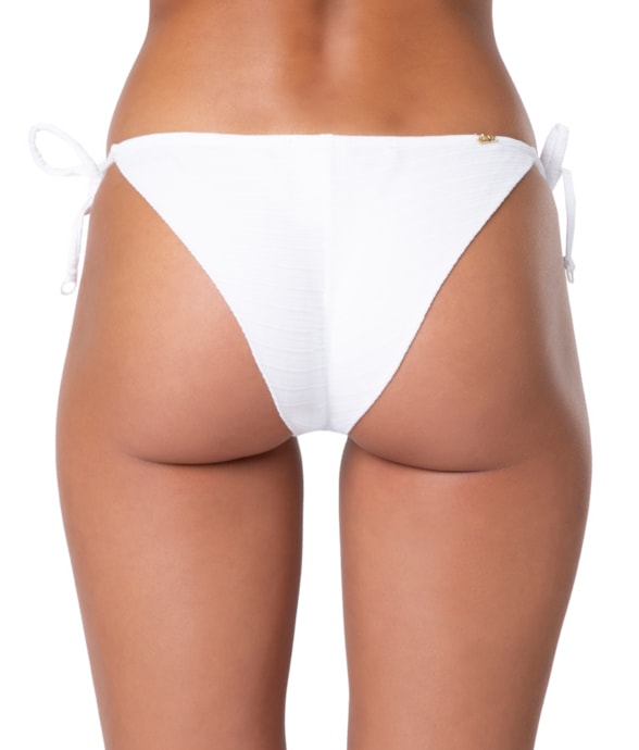 Calcinha Lacinho Miracle Up Crochet Branco