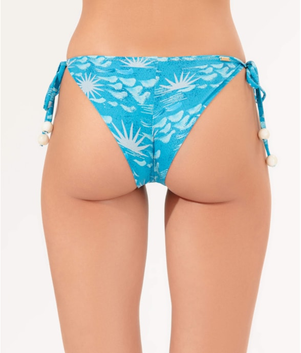 Calcinha Lacinho Miracle Up La Mer Azul Claro