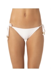 Calcinha Lacinho Miracle Up Waffle Branco