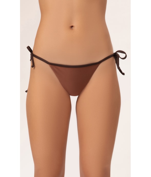 Calcinha Lacinho Miracle Vies Duo Marrom