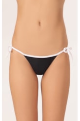 Calcinha Lacinho Miracle Vies Duo Preto