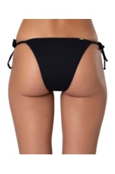 Calcinha Lacinho Roletê Bubble Preto