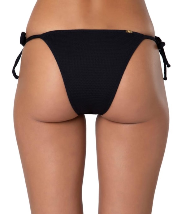 Calcinha Lacinho Roletê Bubble Preto