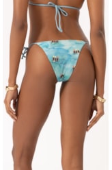 Calcinha Lacinho Rolotê Acqua Azul Claro