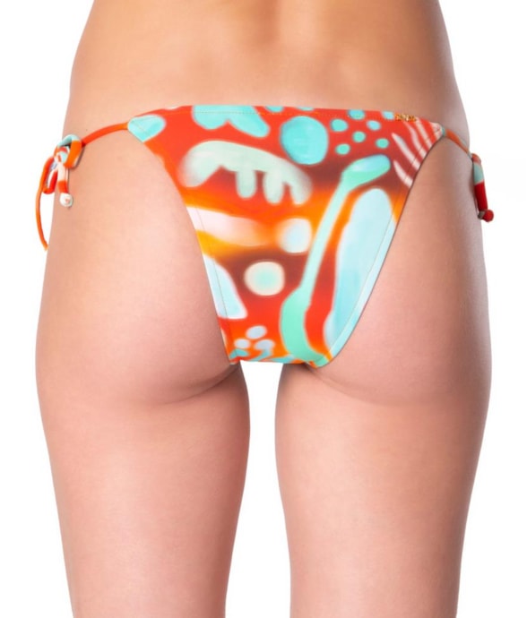 Calcinha Lacinho Rolotê Acqua Vermelho