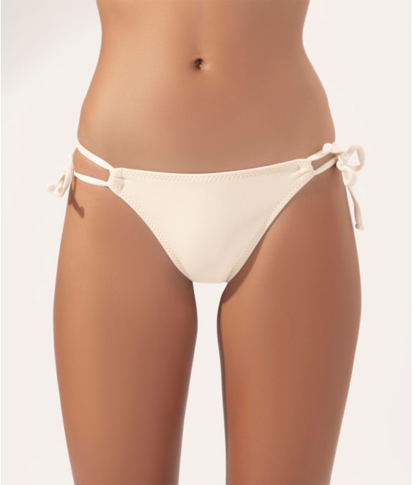 Calcinha Lacinho Rolotê Canal Pop Off White