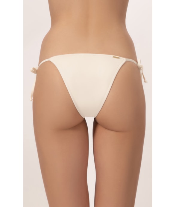 Calcinha Lacinho Rolotê Clássicos Off White