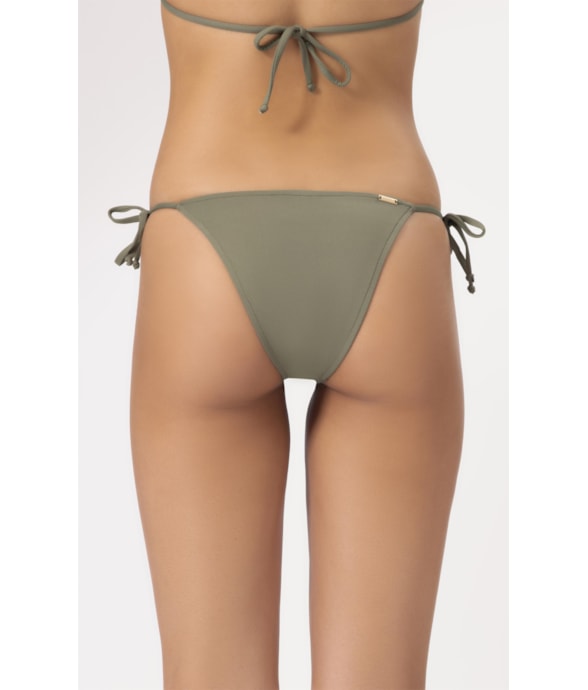Calcinha Lacinho Rolotê Clássicos Verde Oliva