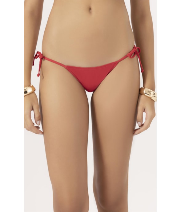 Calcinha Lacinho Rolotê Clássicos Vermelho