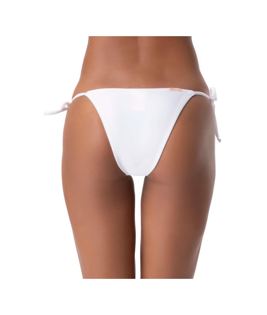 Calcinha Lacinho Rolotê Jersey Branco