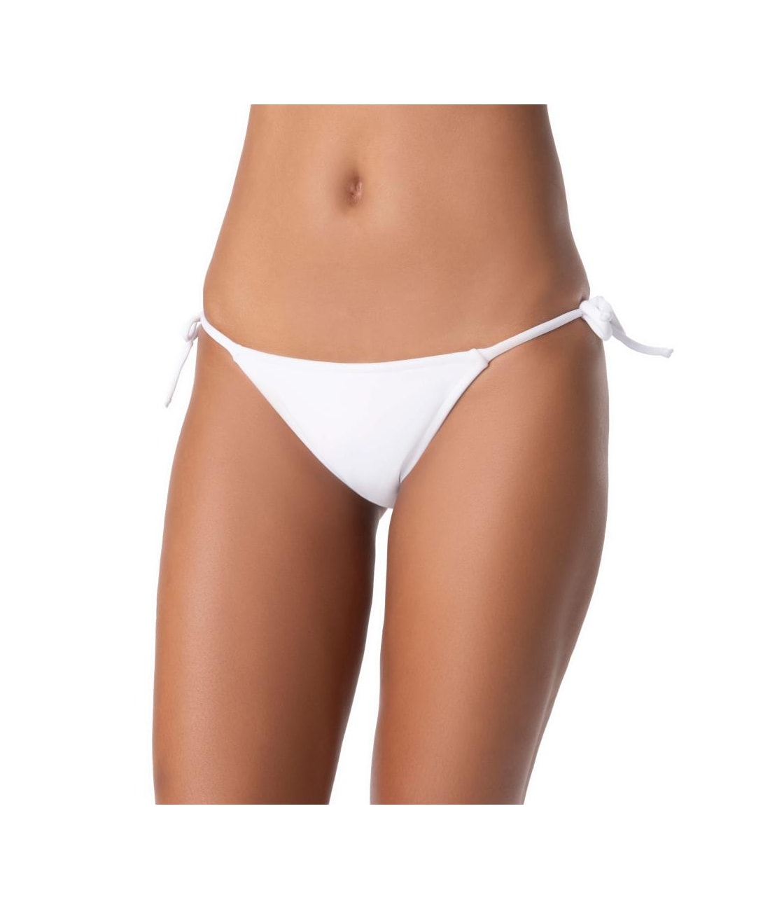 Calcinha Lacinho Rolotê Jersey Branco