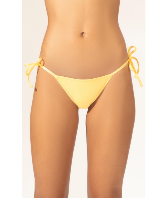 Calcinha Lacinho Rolotê Le Soleil Amarelo Claro
