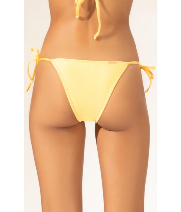 Calcinha Lacinho Rolotê Le Soleil Amarelo Claro
