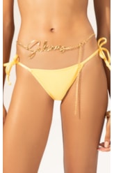 Calcinha Lacinho Rolotê Le Soleil Amarelo Claro