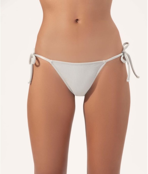 Calcinha Lacinho Rolotê Magic Cinza Claro