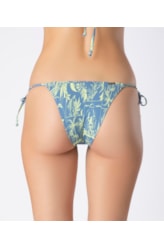 Calcinha Lacinho Rolotê Oceânica Azul Seco